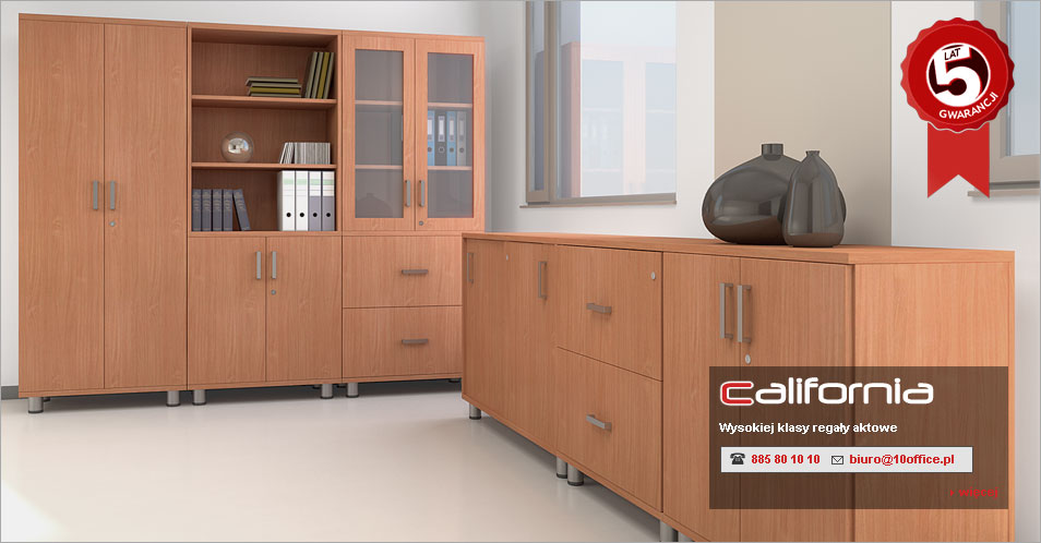 california regały